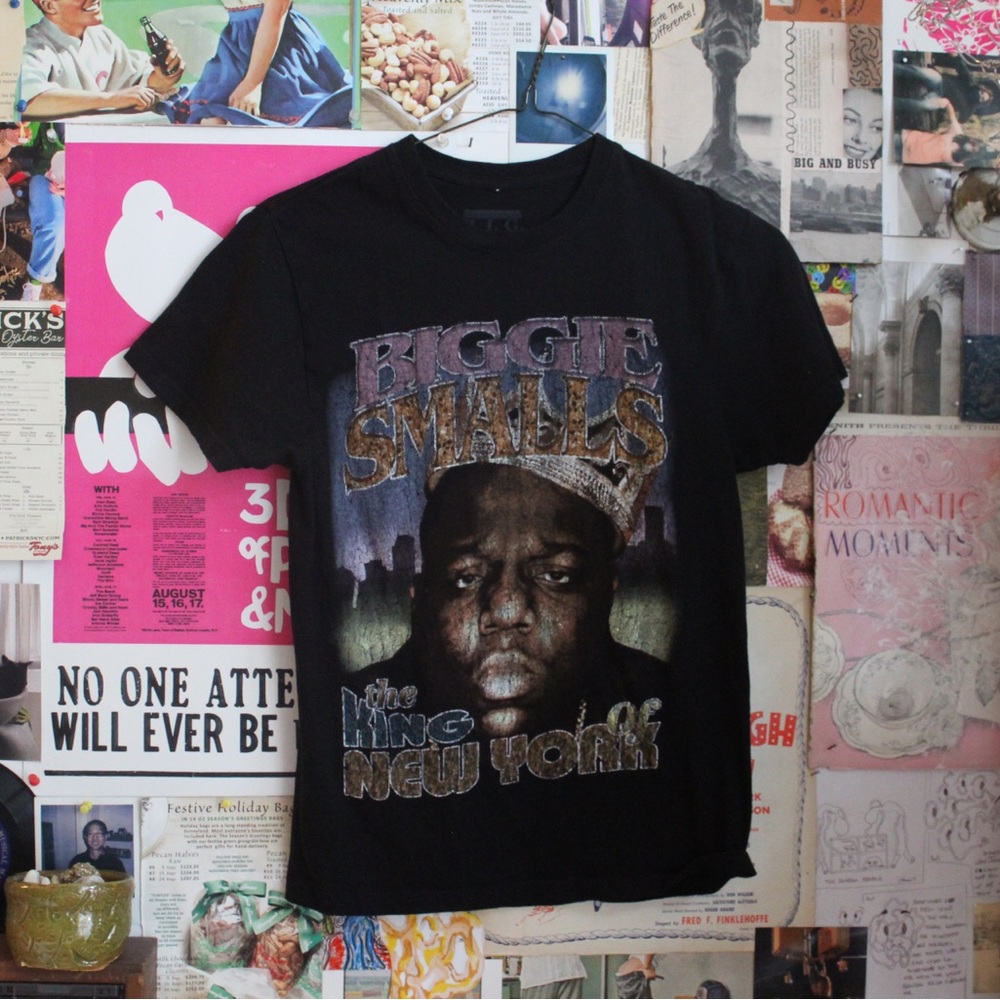 Gently used Biggie Smalls T - Shirt.